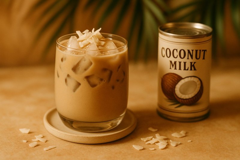 Hojicha Coconut Milk