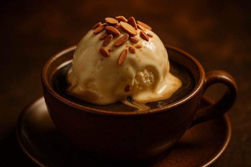 Hojicha Affogato