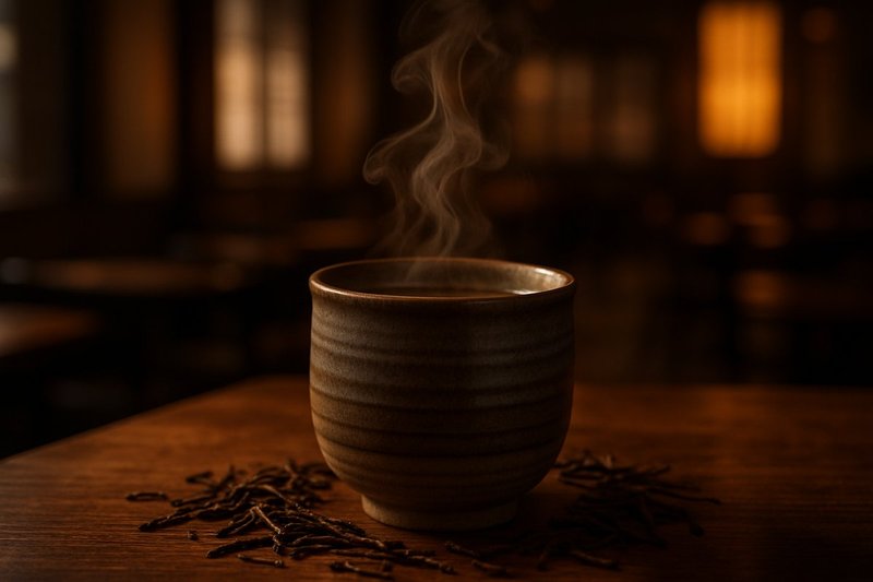 Traditional Hot Hojicha