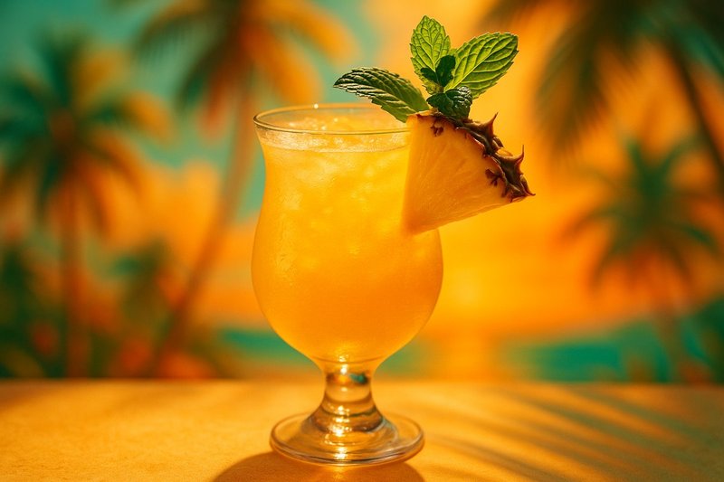 Matcha Pineapple Cooler